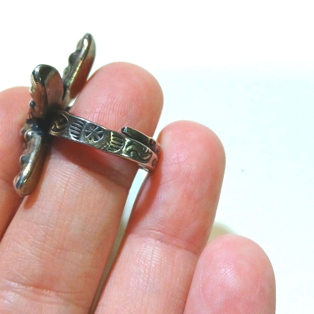 Sterling Silver Handmade Starfish Statement Ring … - image 4